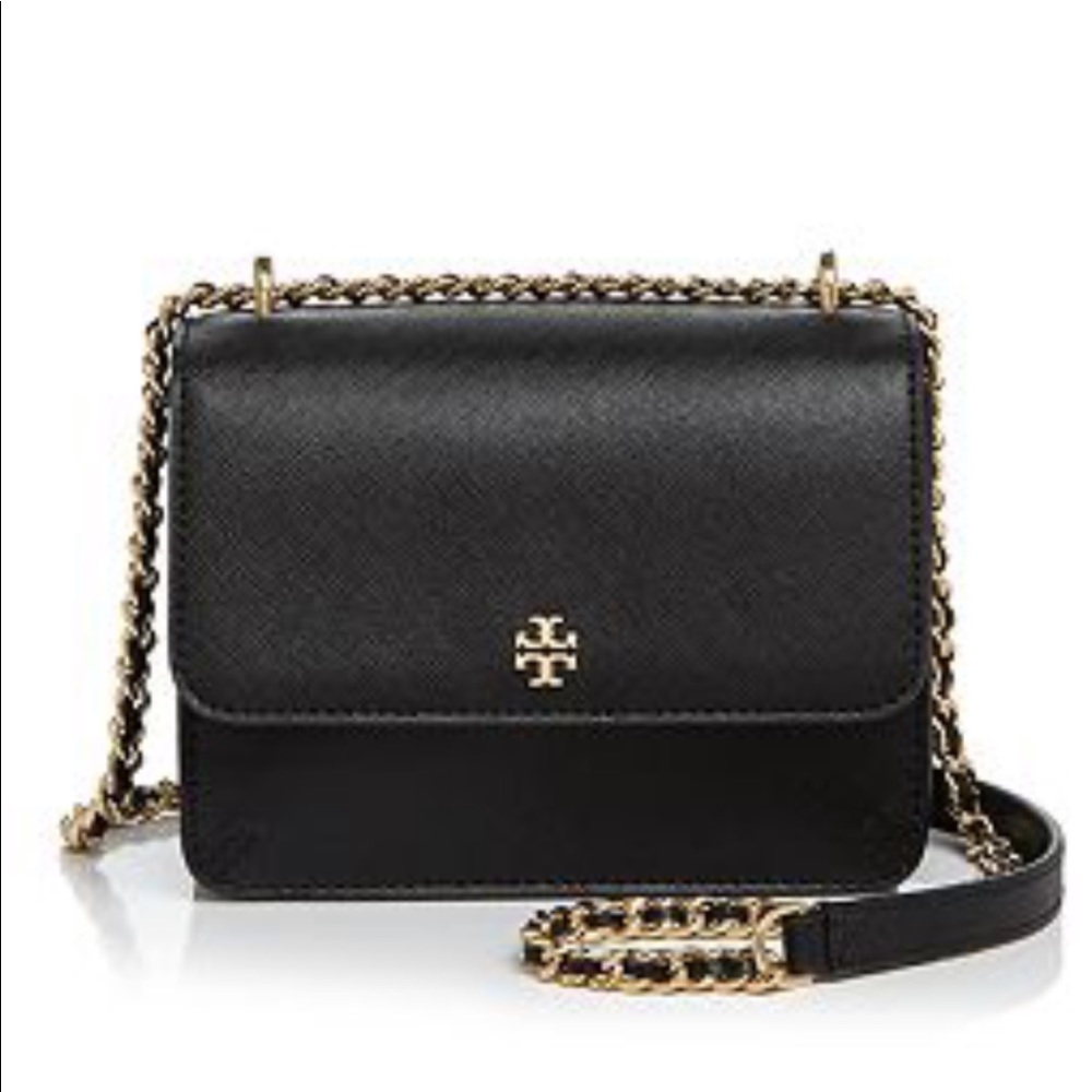 Tory Burch Black Mini Robinson Bag